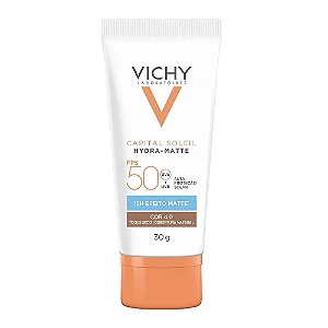 Protetor Solar Facial Vichy Hydra-Matte nº 4.0 FPS50 30g