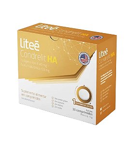 Suplemento Alimentar Condrelit Colágeno Tipo II Liteé 30 Comprimidos