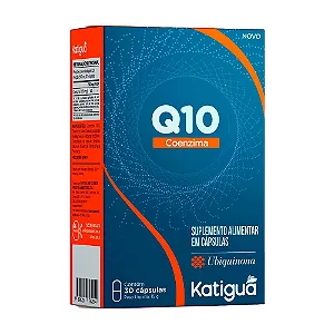 Suplemento Alimentar Katiguá Coenzima Q10 50mg 30 Cápsulas