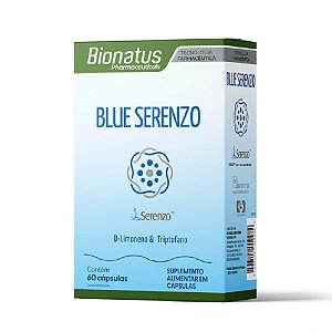 Suplemento Alimentar Blue Serenzo Bionatus 60 Cápsulas