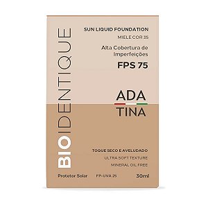 Protetor Solar Facial Bio.Identique Sérum FPS75 Miele Cor 35 Ada Tina 30ml