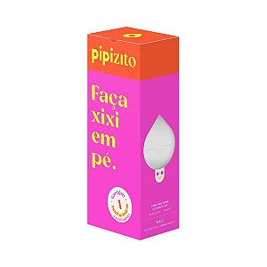 Funil Urinário Pipizito Reutilizável Cor Branco