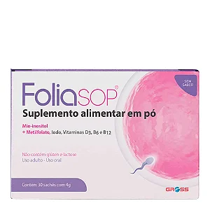 Suplemento Alimentar Folia Sop 30 Sachês