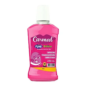 Enxaguante Bucal Carmed Fini Beijos 250ml