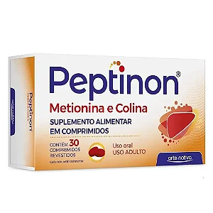 Suplemento Alimentar Peptinon Arte Nativa 30 Comprimidos