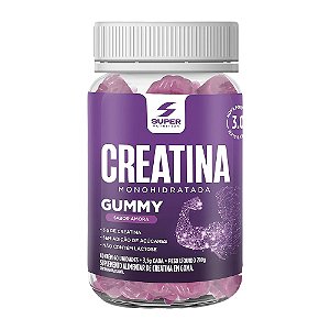 Suplemento Alimentar Super Gummy Creatina Sabor Amora 60 gomas