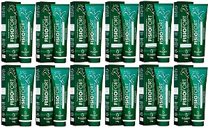 Pomada Desodorante Massageadora Bio Intinto FisioFort Caixa Com 12 Unidades De 150g Cada
