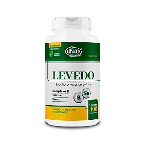 Suplemento Alimentar Levedo Unilife 400 Comprimidos