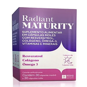 Suplemento Alimentar Radiant Maturity 60 Cápsulas