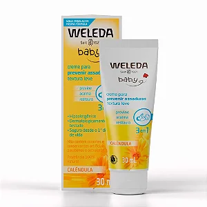 Creme Para Prevenir Assaduras Welada Baby Calêndula 30ml