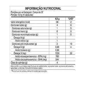 Suplemento Alimentar Alpha Ômega 3 Óleo De Salmão Unilife 150 Cápsulas