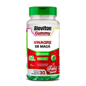 Suplemento Vinagre de Maçã Bioviton Gummy Sabor Maçã Unilife 30 Gomas Mastigáveis