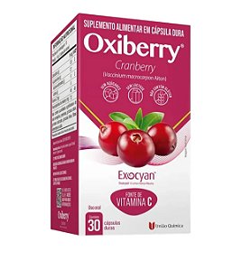 Suplemento Alimentar Oxiberry 30 Cápsulas Duras
