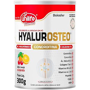 Suplemento Alimentar Hyalurosteo Condroitina Unilife 300g