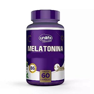 Suplemento Alimentar Melatonina Unilife 60 Cápsulas