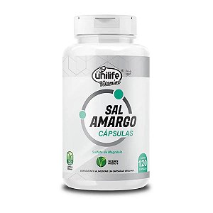 Suplemento Alimentar Sal Amargo Unilife 120 Cápsulas
