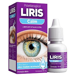 Colírio Lubrificante Oftálmico Liris Calm Genomma Lab 10ml