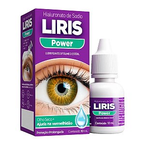 Colírio Liris Power Lubrificante Oftálmico Estéril Genomma Lab 10ml