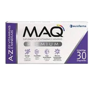 Suplemento Alimentar Maq Premium 30 Comprimidos