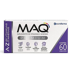 Suplemento Alimentar Maq Premium 60 Comprimidos