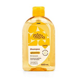 Shampoo Infantil João e Maria Bebê Glicerinado Cimed 400ml