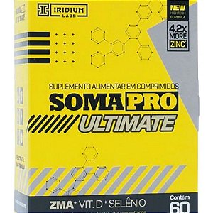 Suplemeto Alimentar Soma Pro Ultimate Iridium Labs 60 Comprimidos