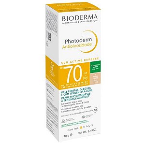 Protetor Solar Facial Bioderma Photoderm Antioleosidade FPS70 Muito Claro 40g