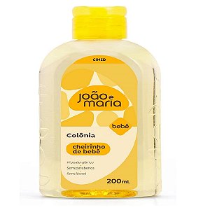 Colônia João e Maria Bebê Cheirinho de Bebê Cimed 200ml