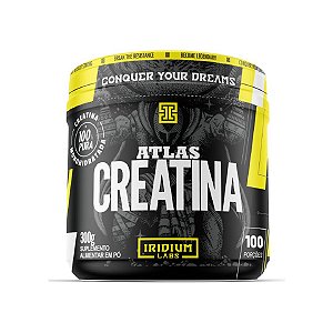 Suplemento Alimentar em Pó Atlas Creatina Iridium Labs 300 g