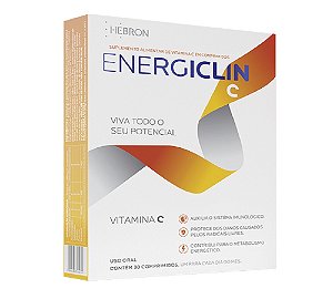 Suplemento Alimentar Energiclin C Hebron 30 Comprimidos