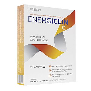 Suplemento Alimentar Energiclin C Hebron 30 Comprimidos