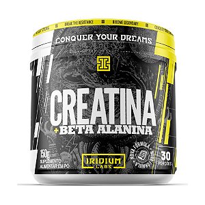Suplemento alimentar em pó Creatina +Beta Alanina Iridium labs 150 g