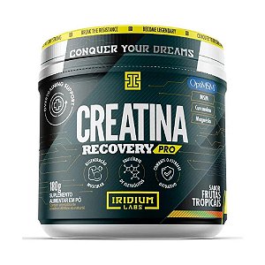 Suplemento Alimentar em pó Creatina Recovery Pro Sabor Frutas Tropicais Iridium Labs 180 g