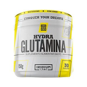 Suplemento Alimentar em Pó Glutamina Hydra Iridium Labs 150 g