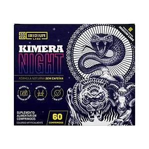Suplemento Alimentar Kimera Night Iridium Labs 60 Comprimidos