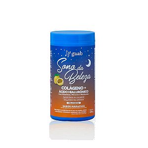 Suplemento Alimentar Em Pó Sono da Beleza Colágeno+Ácido Hialurônico Gaab Sabor Maracujá 240g