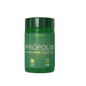 Suplemento Alimenta Própolis Verde Natunéctar 60 Cápsulas