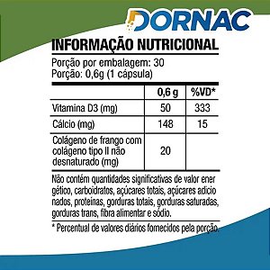 Suplemento Alimentar Dornac Flexmove Bionatus 30 Cápsulas