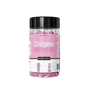 Suplemento Alimetar Colágeno Hidrolisado 600mg Natunéctar 60 Cápsulas