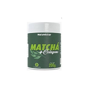 Suplemento Natural Matchá+Colágeno Em Pó Natunéctar 200g