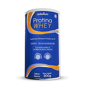 Suplemento Alimentar Protina Whey LinhaHum Sabor Neutro 300g