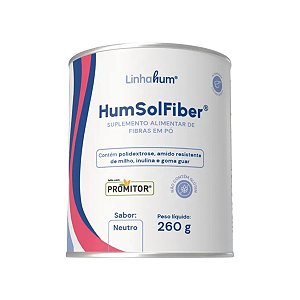 Suplemento Alimentar HumSolFiber LinhaHum Sabor Neutro 260g