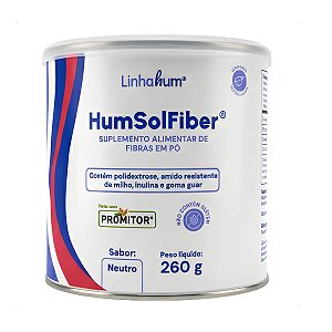 Suplemento Alimentar HumSolFiber LinhaHum Sabor Neutro 260g