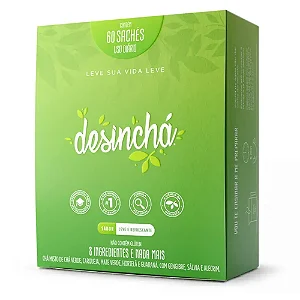Desinchá 60 Sachês Sabor Leve E Refrescante