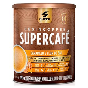 Suplemento Alimentar Desincoffee Supercafé Caramelo e Flor De Sal 220g