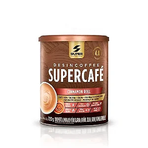 Suplemento Alimentar Desincoffee Supercafé Cinnamon Roll 220g