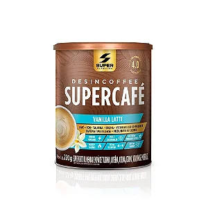 Suplemento Alimentar Desincoffee Supercafé Vanilla Latte 220g