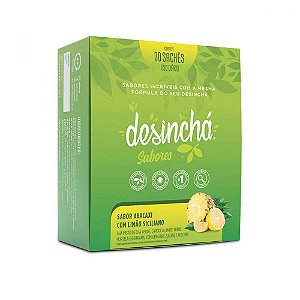Desinchá Sabor Abacaxi Com Limão Siciliano 30 Sachês