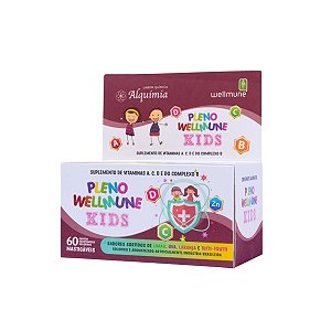 Suplemento Alimentar Pleno Wellmune Kids 60 Comprimidos