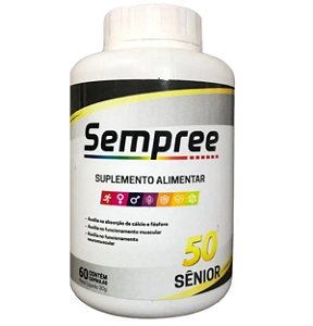 Suplemento Alimentar Sempree 50+ Sênior 60 Cápsulas